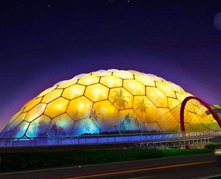 โดดเด่นและแตกต่างด้วยนวัตกรรมวัสดุล้ำสมัย ETFE Structure และ Tensile Membrane Structure ภาพประกอบ