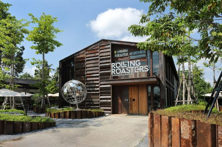 Rolling Roasters ร้านกาแฟในภาพลักษณ์โรงคั่วกาแฟเก่า ที่โดดเด่นทั้งเรื่องของกาแฟและการก่อสร้าง ภาพประกอบ