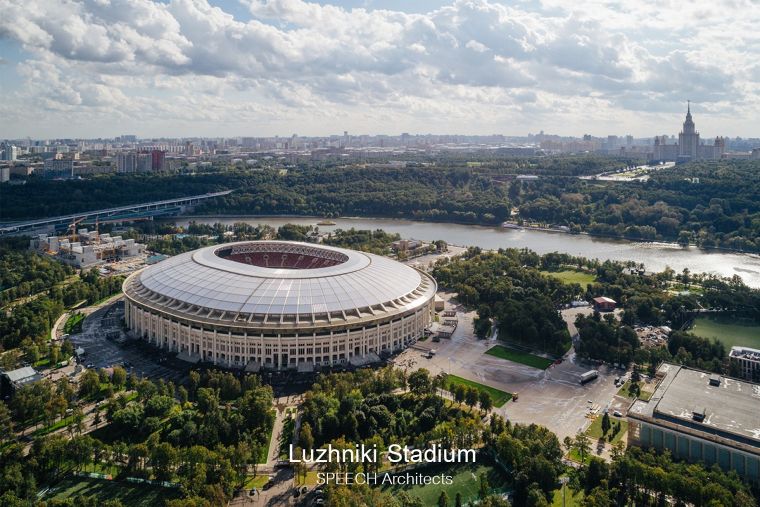 "Luzhniki Stadium" สังเวียนนัดชิงชนะเลิศฟุตบอลโลก 2018 กับรูปแบบสถาปัตยกรรมร่วมสมัยที่น่าสนใจ ภาพประกอบ