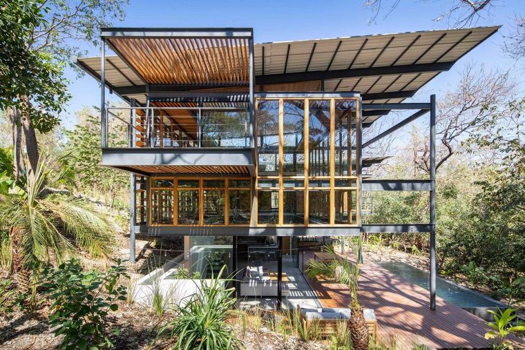 รูปภาพประกอบจาก&nbsp;www.archdaily.com

Jungle Frame House / Studio Saxe @Andres_Garcia_Lachner
