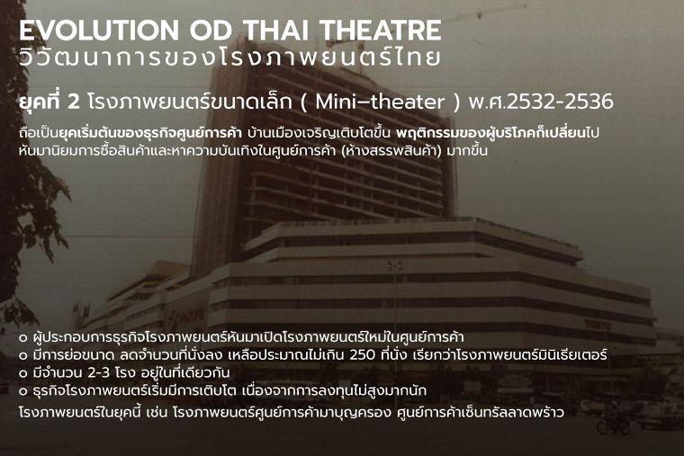 โรงหนังแต่ละแบบต่างกันอย่างไร? (Thailand Standalone Movie Theatre) ภาพประกอบ