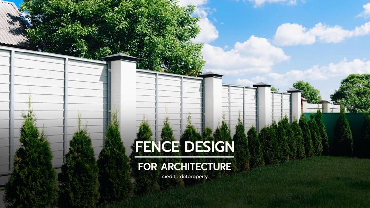 หลักการออกแบบก่อสร้างรั้วอาคาร ให้ถูกต้องตามกฎหมาย (Fence design for Architecture) ภาพประกอบ