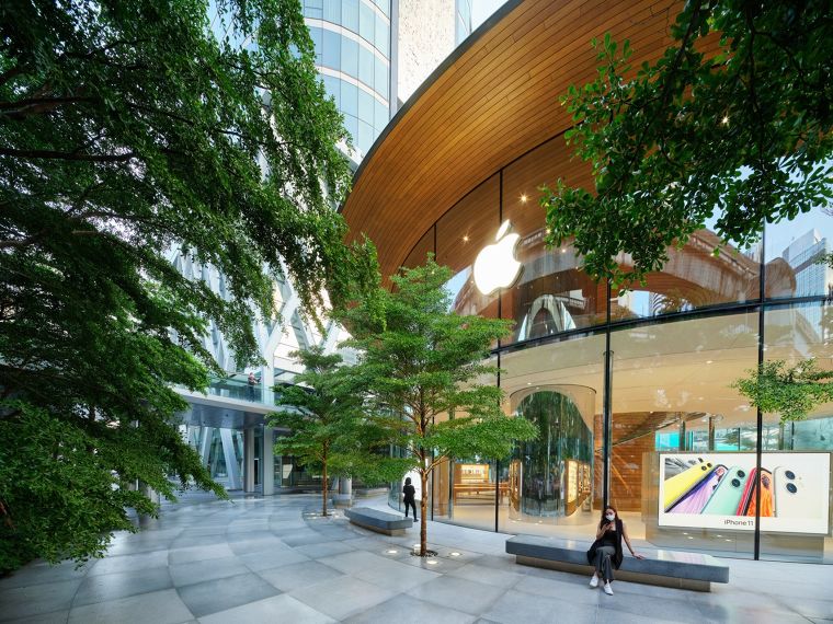 Apple Store Central World กับแนวคิดในการออกแบบ และการเลือกใช้วัสดุที่น่าสนใจ ภาพประกอบ