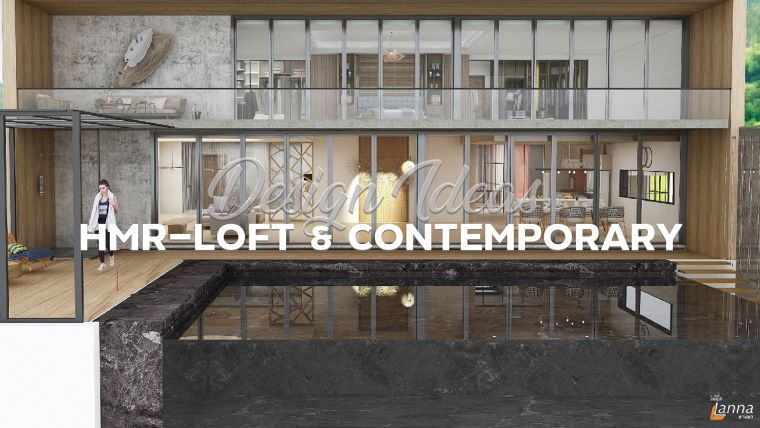 โดยภายนอกของตัวบ้านมีความผสมผสานระหว่าง Loft & contemporary

&nbsp;ซึงทำให้ดูโล่งแต่ยังคงมีดีเทลต่างๆที่เจ้าของบ้านต้องการ เช่น มุมบาบีคิวสำหรับงานปาร์ตี้เบาๆ
