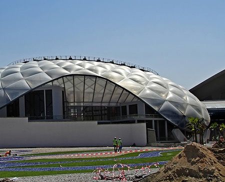 โดดเด่นและแตกต่างด้วยนวัตกรรมวัสดุล้ำสมัย ETFE Structure และ Tensile Membrane Structure ภาพประกอบ