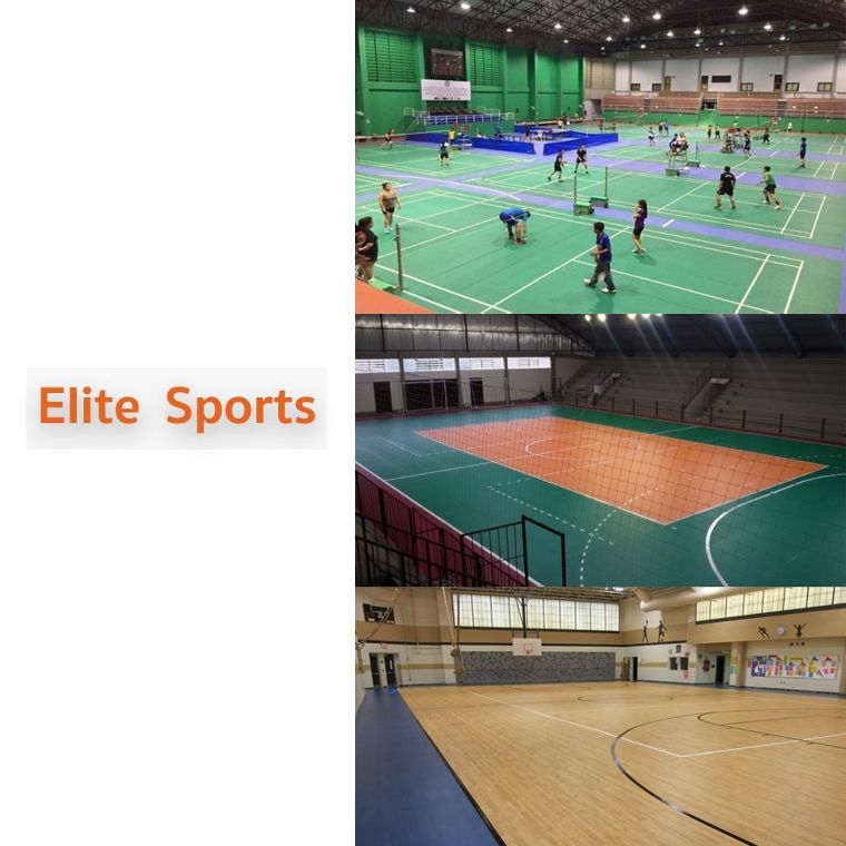 พื้นไวนิลกีฬาในร่ม Indoor Sports ภาพประกอบ