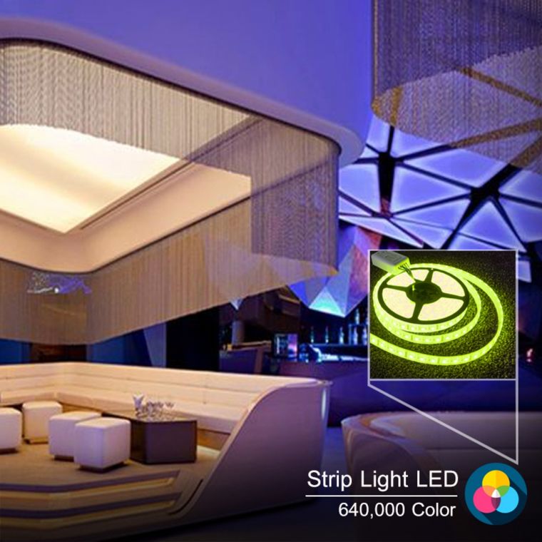 ชุดไฟ Strip Light LED กับการออกแบบ Lighting Design ฝ้าเพดานในพื้นที่บาร์ ให้มี Element ที่แปลกตาน่าดึงดูด ภาพประกอบ