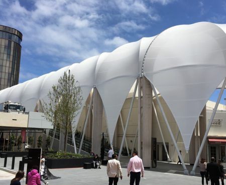 โดดเด่นและแตกต่างด้วยนวัตกรรมวัสดุล้ำสมัย ETFE Structure และ Tensile Membrane Structure ภาพประกอบ