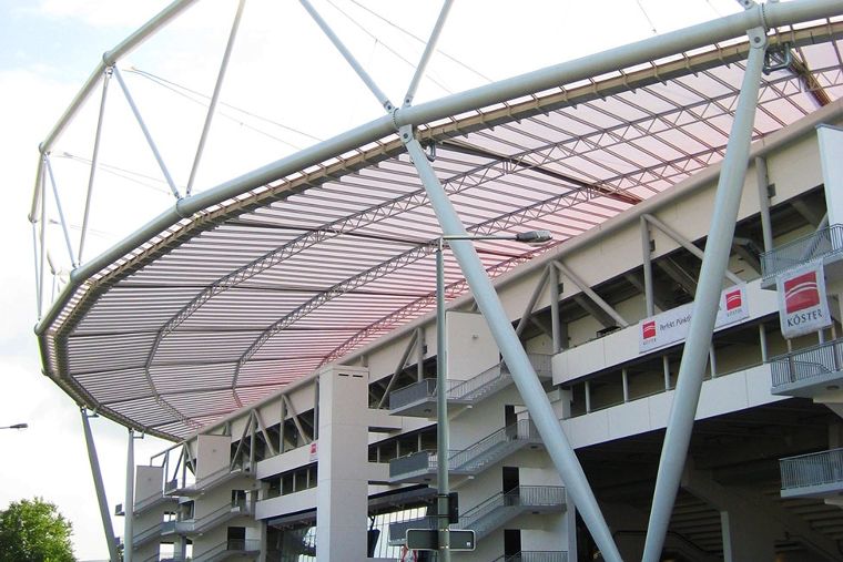 Roof Cable Structure :&nbsp;&nbsp;Bay Arena

รูปภาพอ้างอิงจาก&nbsp;www.kuk.de
