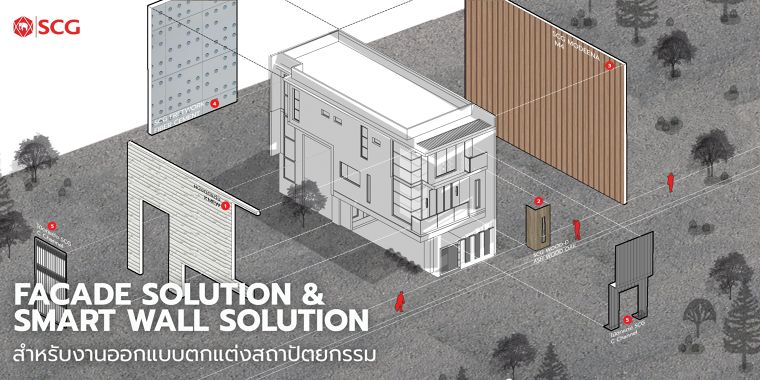 Façade Solution และ Smart Wall Solution สำหรับงานออกแบบและตกแต่งสถาปัตยกรรม ภาพประกอบ