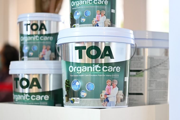 TOA เปิดตัวสีทาภายใน “TOA Organic Care” นวัตกรรมสีที่สุดแห่งความปลอดภัย รายแรกและรายเดียวในไทย ภาพประกอบ