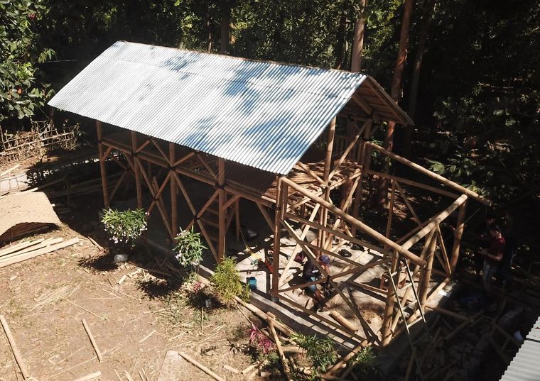 Ramboll uses bamboo to build earthquake-resistant housing in Indonesia