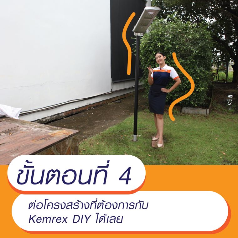 4 ขั้นตอนติดตั้ง Kemrex DIY ง่ายๆ ทำได้ด้วยตัวเอง ภาพประกอบ