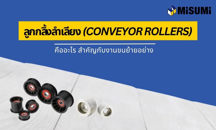 ลูกกลิ้งลำเลียง (Conveyor Rollers) คืออะไร สำคัญกับงานขนย้ายอย่าง ภาพประกอบ