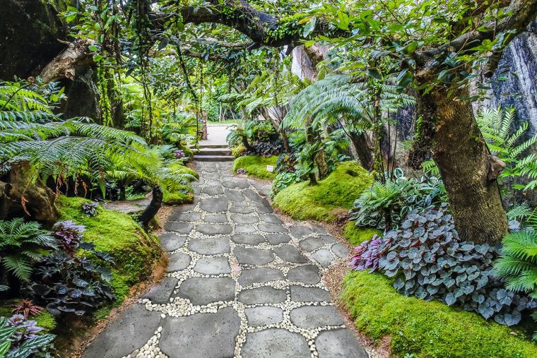 รวม 8 ไอเดียแต่งสวนสวยด้วยวัสดุปูพื้นคอนกรีตสำเร็จรูปแบบต่างๆ (Paving Concrete for Garden Ideas) ภาพประกอบ