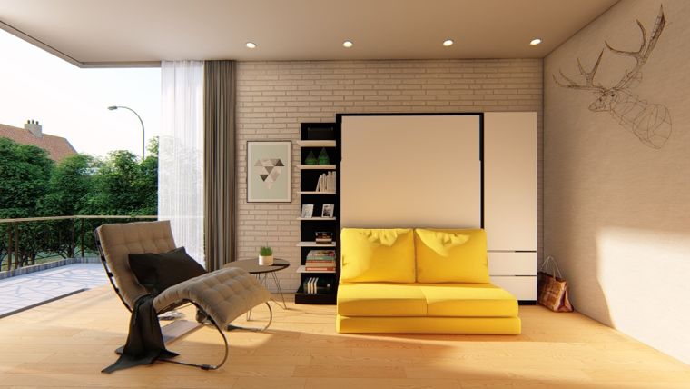 เพิ่มพื้นที่ใช้สอยภายในห้อง ด้วยเตียงพับรุ่น Inspire sofa ที่ให้อรรถประโยชน์ในการใช้งานได้หลากหลาย ภาพประกอบ