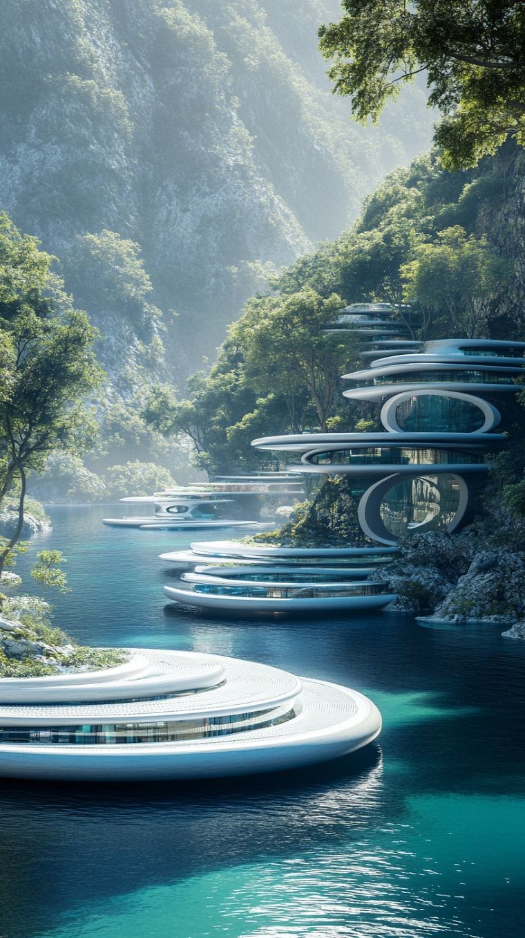 Futuristic design โลกแห่งอนาคต ภาพประกอบ