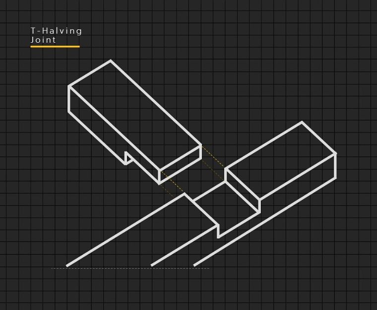 T-Halving Joint
