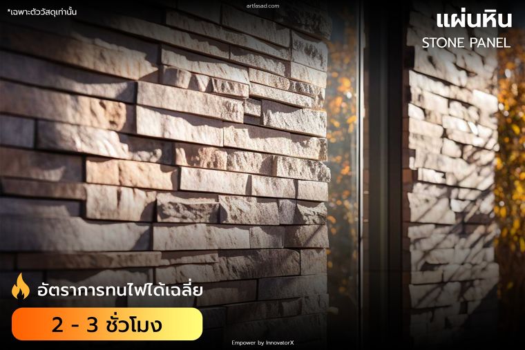 อัตราการทนไฟ ของวัสดุแต่ละประเภท (Fire Ratings for Construction Materials) ภาพประกอบ