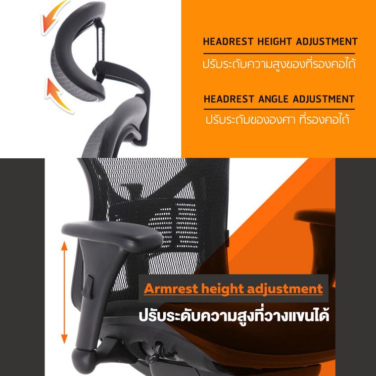 เลือกเก้าอี้ผู้บริหารอย่างไร ? ให้ถูกหลัก Ergonomic | Officeintrend ภาพประกอบ