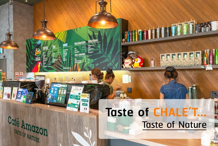 Taste of Chale’t, Taste of Nature เติมรสแห่งธรรมชาติ…ผสานกลิ่นอายความอบอุ่นจากไม้แท้ ที่ Café Amazon ภาพประกอบ