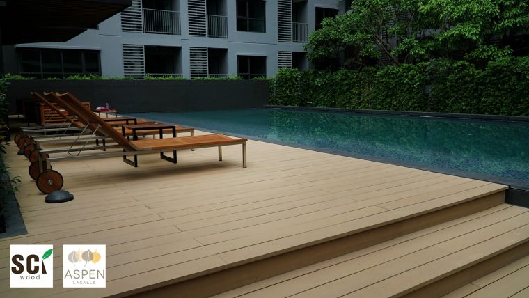 Aspen Condo Lasalle อีกโครงการที่ไว้ใจในคุณภาพของไม้สังเคราะห์จาก SCI Wood ภาพประกอบ