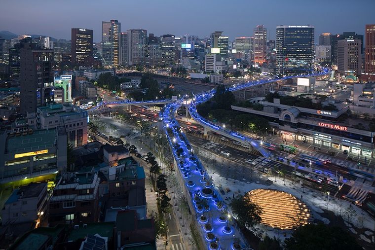 เปลี่ยนสะพานทางด่วนสายเก่าให้เป็น “Sky Garden” อุทยานสาธารณะความยาว 983 เมตร ใจกลางกรุงโซล ! ภาพประกอบ