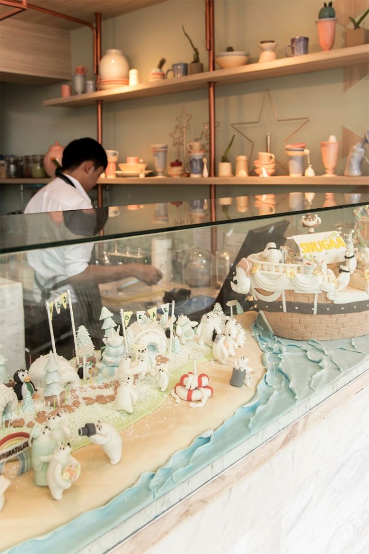 ร้าน SHUGAA Dessert คาเฟ่น่านั่งหวานๆ สีพาสเทล สไตล์ Modern&Luxury  ! ภาพประกอบ