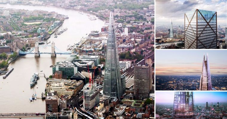 สถาปัตยกรรมระฟ้า ที่สะท้อนบริบทเมือง 2 ยุค The Shard London / Renzo Piano ภาพประกอบ