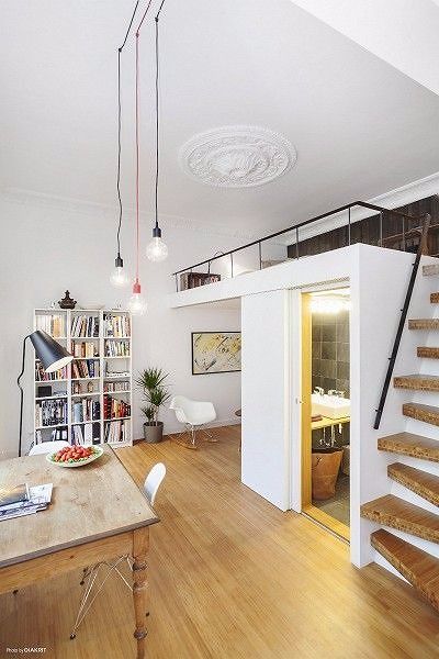 เทรนด์การตกแต่งห้องนอนแบบ Duplex(ภาพประกอบจาก pinterest.com)