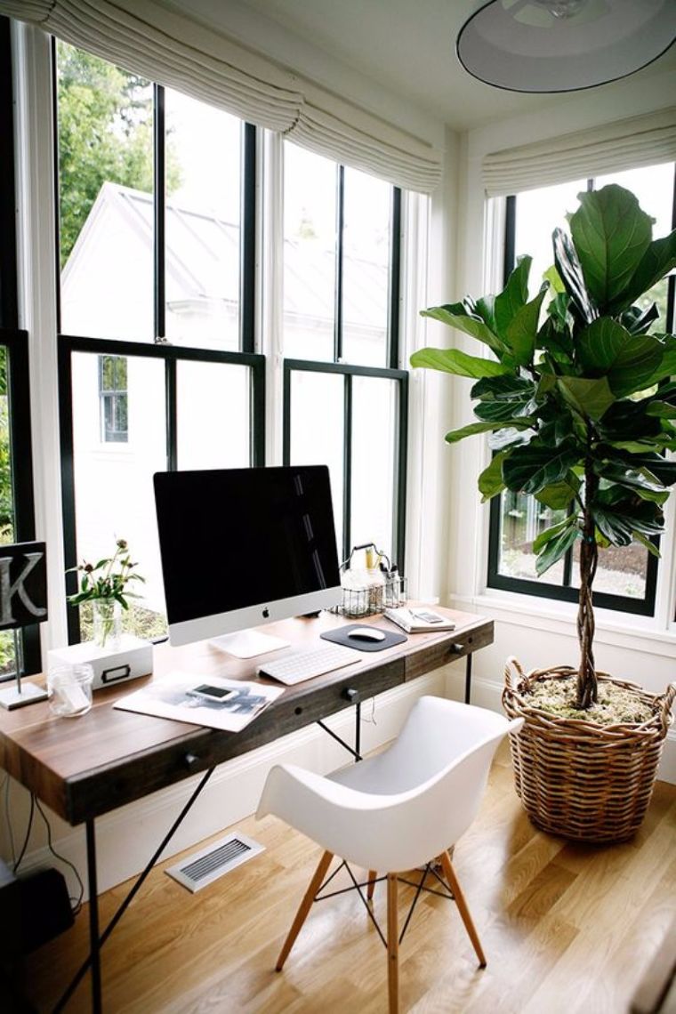 รวม 20 ภาพไอเดีย การจัดพื้นที่ Working Space ในบ้านให้น่านั่งทำงาน !! ภาพประกอบ