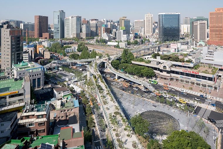 เปลี่ยนสะพานทางด่วนสายเก่าให้เป็น “Sky Garden” อุทยานสาธารณะความยาว 983 เมตร ใจกลางกรุงโซล ! ภาพประกอบ